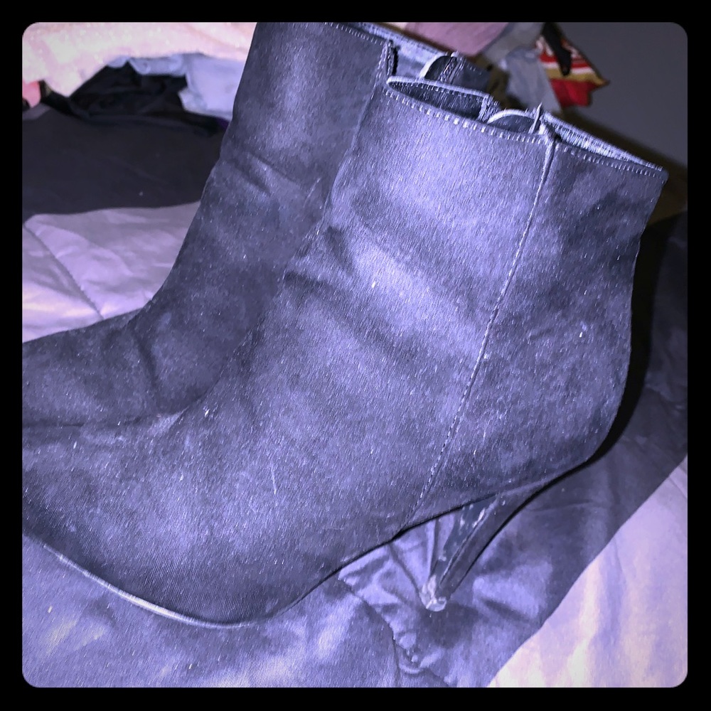 Black booties